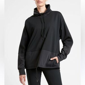 Athleta Hermosa Mock Neck Sweatshirt Pullover